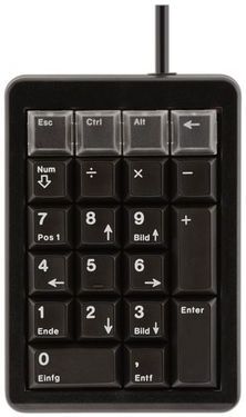 CHERRY G84-4700 numeriek toetsenbord Laptop/pc USB Zwart