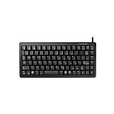 CHERRY Compact keyboard, Combo (USB + PS/2), DE toetsenbord Kantoor USB + PS/2 QWERTY Zwart