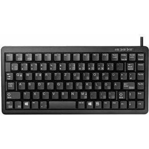 CHERRY Compact keyboard, Combo (USB + PS/2), DE toetsenbord Kantoor USB + PS/2 QWERTY Zwart
