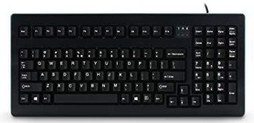 CHERRY G80-1800 toetsenbord Thuis USB QWERTY Amerikaans Engels Zwart