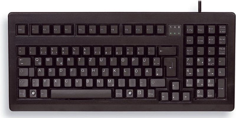 CHERRY G80-1800 toetsenbord Thuis USB QWERTZ Duits Zwart