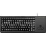 Cherry XS Trackball toetsenbord USB QWERTY Amerikaans Engels Zwart