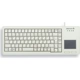 CHERRY XS Touchpad toetsenbord Universeel USB QWERTZ Duits Grijs