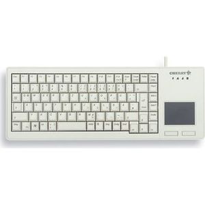 CHERRY XS Touchpad toetsenbord Universeel USB QWERTY Amerikaans Engels Grijs