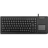 CHERRY XS Touchball-toetsenbord, internationale indeling, QWERTY-toetsenbord, bedraad toetsenbord, mechanisch toetsenbord, ML-mechanica, hoogwaardig touchpad met twee muisknoppen, zwart