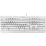 CHERRY KC 1000 toetsenbord Kantoor USB QWERTZ Duits Grijs