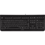 CHERRY KC 1000, Franse lay-out, AZERTY-toetsenbord, bedraad toetsenbord, Blue Angel, GS-goedkeuring, plat ontwerp, fluisterstille toetsaanslag, zwart