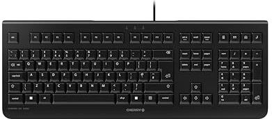 CHERRY KC 1000 toetsenbord Kantoor USB QWERTY Brits Engels Zwart