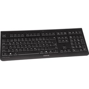 CHERRY DW 3000 toetsenbord Inclusief muis RF Draadloos QWERTY Brits Engels Zwart