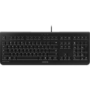 CHERRY KC 1000 toetsenbord Kantoor USB QWERTY Amerikaans Engels Zwart