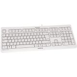 CHERRY KC 1000 toetsenbord Universeel USB AZERTY Belgisch Grijs
