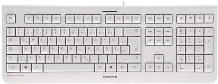 CHERRY KC 1000 toetsenbord Universeel USB AZERTY Belgisch Grijs