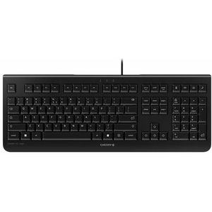 CHERRY KC 1000 toetsenbord Universeel USB AZERTY Belgisch Zwart