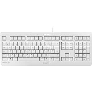 CHERRY KC 1000 toetsenbord Universeel USB AZERTY Frans Grijs