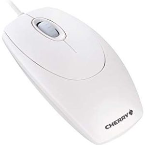 CHERRY Wheelmouse Optical Muis USB Optisch Wit 3 Toetsen 1000 dpi