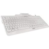 CHERRY KC 1000 SC toetsenbord USB QWERTZ Duits Grijs