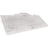 CHERRY KC 1000 SC toetsenbord USB QWERTZ Duits Grijs