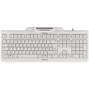 CHERRY KC 1000 SC toetsenbord USB QWERTZ Duits Grijs