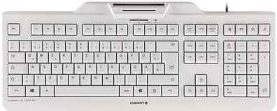 CHERRY KC 1000 SC toetsenbord USB QWERTZ Duits Grijs