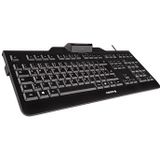 CHERRY KC 1000 SC toetsenbord USB QWERTZ Duits Zwart
