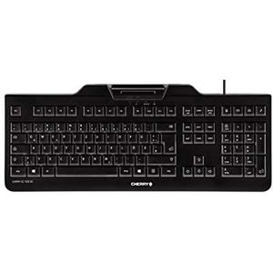 Cherry JK-A0100DE-2 toetsenbord QWERTZ Duits Zwart USB