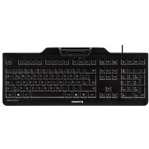 CHERRY KC 1000 SC toetsenbord USB QWERTZ Duits Zwart