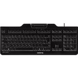 CHERRY KC 1000 SC toetsenbord USB AZERTY Frans Zwart