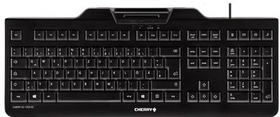 CHERRY KC 1000 SC toetsenbord USB AZERTY Frans Zwart