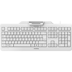 Cherry KC 1000 SC USB toetsenbord QWERTY grijs - toetsenborden (USB, kantoor, bekabeld, universeel)