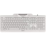 CHERRY KC 1000 SC toetsenbord Universeel USB QWERTY Spaans Grijs