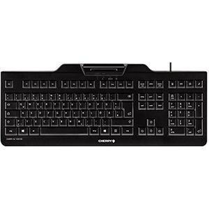 Cherry KC 1000 SC Black Keyboard USB Nordic
