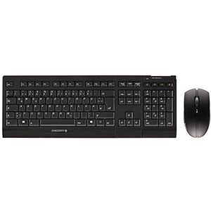 CHERRY B.Unlimited 3.0 toetsenbord Inclusief muis Universeel RF Draadloos AZERTY Frans Zwart