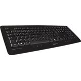 CHERRY DW 5100 toetsenbord Inclusief muis RF Draadloos QWERTZ Duits Zwart