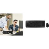 CHERRY DW 5100 toetsenbord Inclusief muis RF Draadloos QWERTZ Duits Zwart