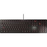 CHERRY KC 6000 Slim toetsenbord USB QWERTZ Duits Zwart