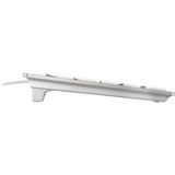 CHERRY KC 6000 SLIM FOR MAC toetsenbord USB QWERTZ Duits Zilver