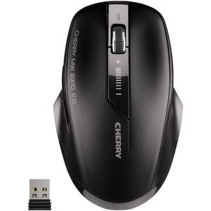 Cherry MW 2310 muis | optisch | draadloos | USB | zwart