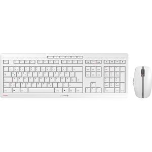 CHERRY Stream Desktop toetsenbord RF Draadloos QWERTZ Duits Wit