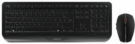 CHERRY - GENTIX DESKTOP - Draadloze Toetsenbord-Muisset - Zwart - 2,4 GHz
