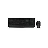 CHERRY GENTIX DESKTOP - Tastatur-und-Maus-Set - Schweiz - Schwarz
