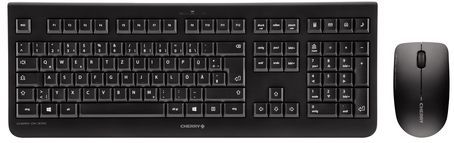 CHERRY - DW 3000 - Draadloze Desktopset - Zwart - Kunststof