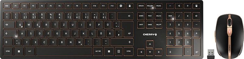 CHERRY DW 9100 SLIM Draadloze Toetsenbord en Muisset