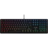 Cherry G80-3000N RGB Toetsenbord USB QWERTZ Duits Zwart