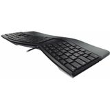 CHERRY KC 4500 ERGO, ergonomisch toetsenbord, Spaanse indeling (QWERTY), bekabeld, gevoerde handpalm met memory foam, gebogen toetsenbord, Zwart