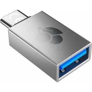 CHERRY USB-A/USB-C adapter, zilver