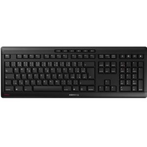 CHERRY Stream Wireless toetsenbord RF draadloos + USB QWERTZ Tsjechisch Zwart