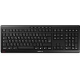 CHERRY Stream Wireless toetsenbord RF draadloos + USB AZERTY Frans Zwart
