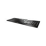 CHERRY STREAM KEYBOARD WIRELESS, Britse indeling, QWERTY-toetsenbord, draadloos toetsenbord, Blue Angel, GS-goedkeuring, SX-schaarmechanisme, fluisterstille toetsaanslag, zwart