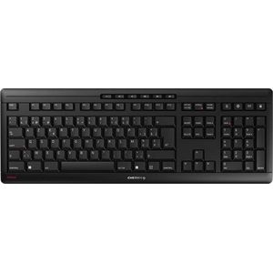 CHERRY Stream Wireless toetsenbord Universeel RF draadloos + USB AZERTY Belgisch Zwart
