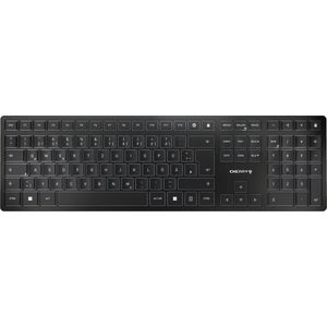 CHERRY KW 9100 SLIM toetsenbord RF draadloos + Bluetooth QWERTZ Duits Zwart